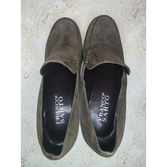 Franko Sarto Suede Pumps Women Sz 6.5M Business Career Going out Casual Loafers - Picture 4 of 9